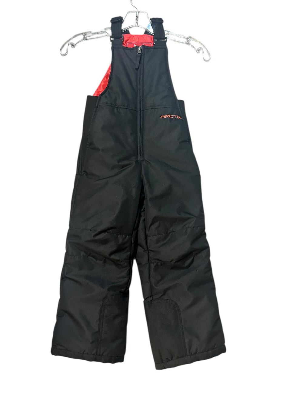 Arctix Girls Snow Bibs Size 4/5 Black Insulated Ski Snowboard Pants Winter
